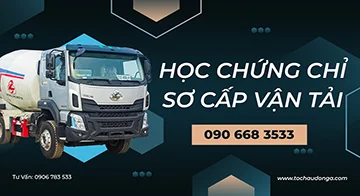 HỌC CHỨNG CHỈ SƠ CẤP VẬN TẢI