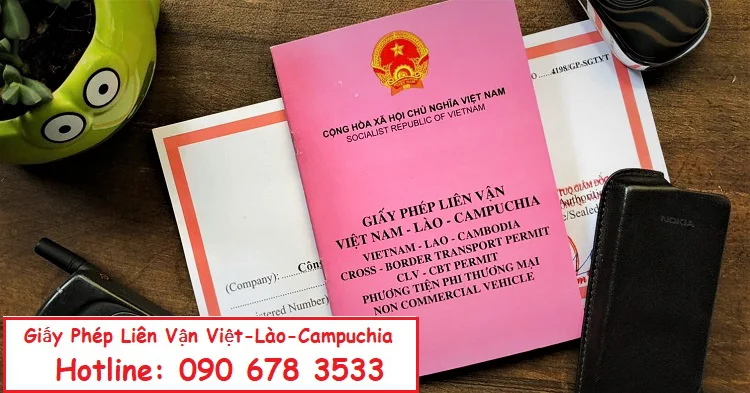 Dịch vụ làm giấy phép liên vận việt lào campuchia uy tín