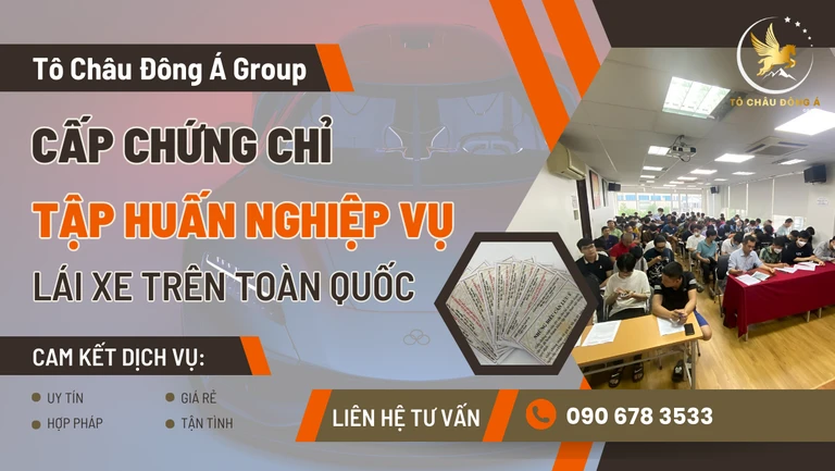 Nơi Cấp chứng chỉ tập huấn lái xe ô tô tại Đà Nẵng