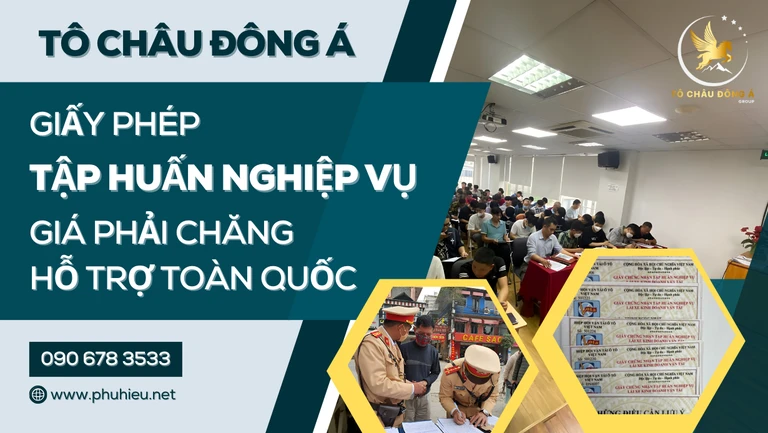 Giấy chứng nhận tập huấn nghiệp vụ lái xe tại sao lại yêu cầu ở Bình Dương