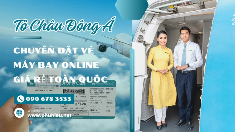 Đặt vé máy bay online uy tín tại An Giang