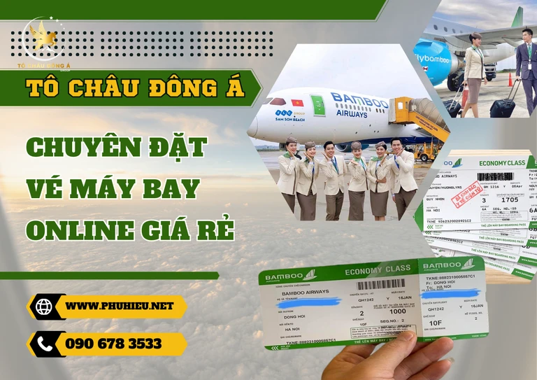 Đặt vé máy bay online Hồ Chí Minh
