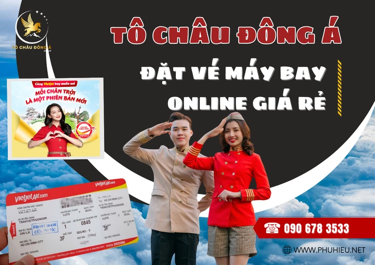 Đặt vé máy bay online tại Hồ Chí Minh