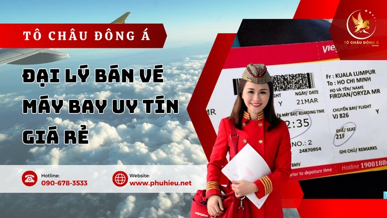 Đại lý vé máy bay online uy tín giá rẻ