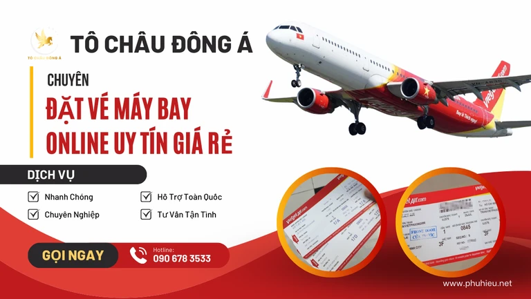 Đại lý bán vé máy bay uy tín giá rẻ