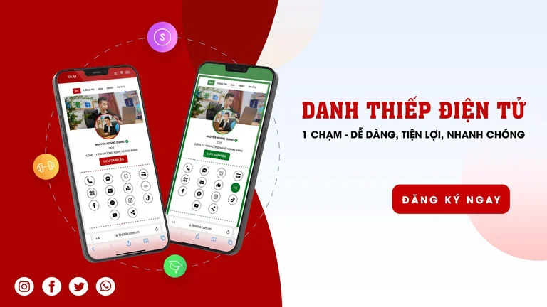 Danh thiếp điện tử thông minh Linkbio tại Bình Dương