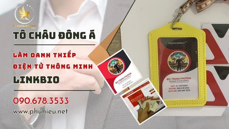 Danh thiếp điện tử thông minh Linkbio tại Bắc Giang