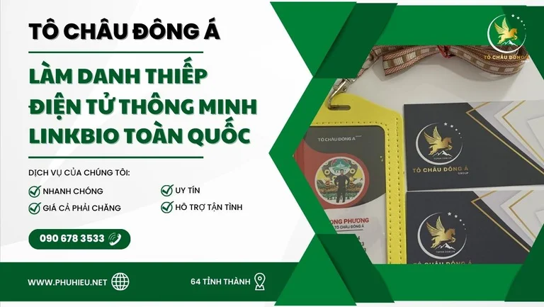 Danh thiếp điện tử thông minh Linkbio của Tô Châu Đông Á