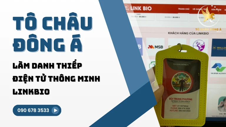 Danh thiếp điện tử thông minh Linkbio