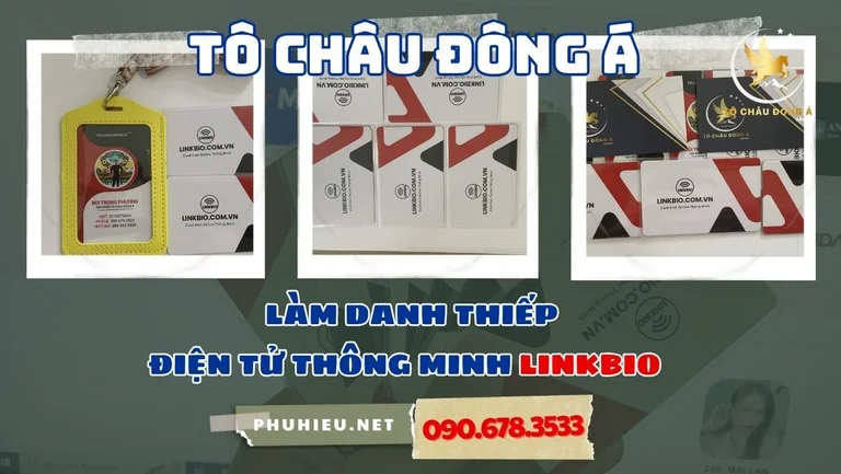 Tô Châu Đông Á làm Danh thiếp điện tử thông minh HCM