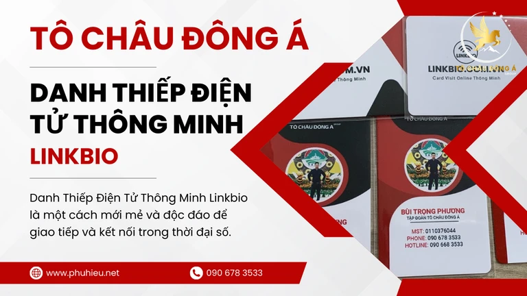 Danh thiếp điện tử thông minh Linkbio tại Long An