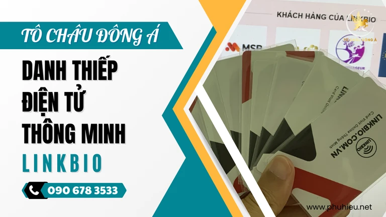 Danh thiếp điện tử thông minh tại Long An