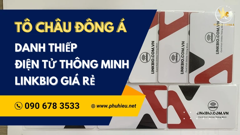 Danh thiếp điện tử thông minh Linkbio tại Vĩnh Phúc