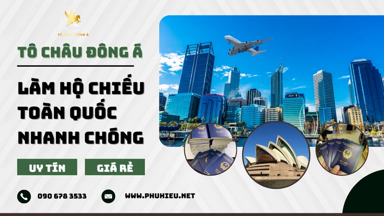 Nơi làm hộ chiếu nhanh tại An Giang uy tín giá rẻ