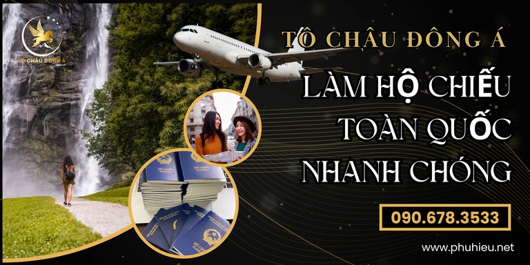 Dịch vụ làm hộ chiếu tại Bến Tre nhanh chóng