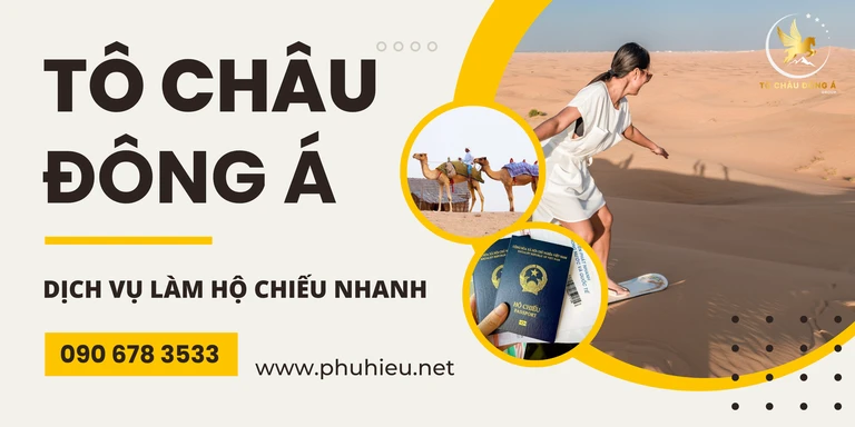 Dịch vụ làm hộ chiếu nhanh tại Bình Định của Tô Châu