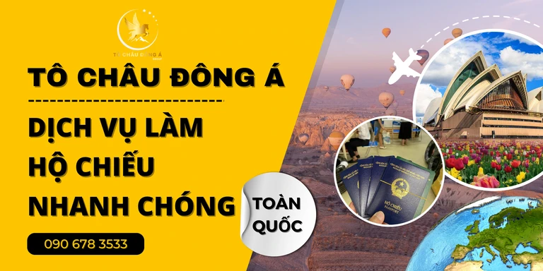 Dịch vụ làm hộ chiếu nhanh tại Đắk Lắk