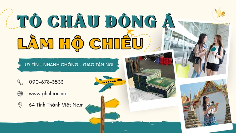 Dịch vụ làm hộ chiếu nhanh tại Phú Yên