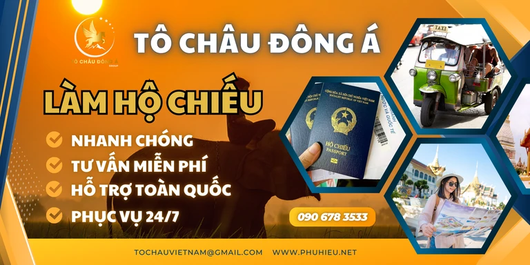 Địa chỉ làm hộ chiếu nhanh tại Tiền Giang