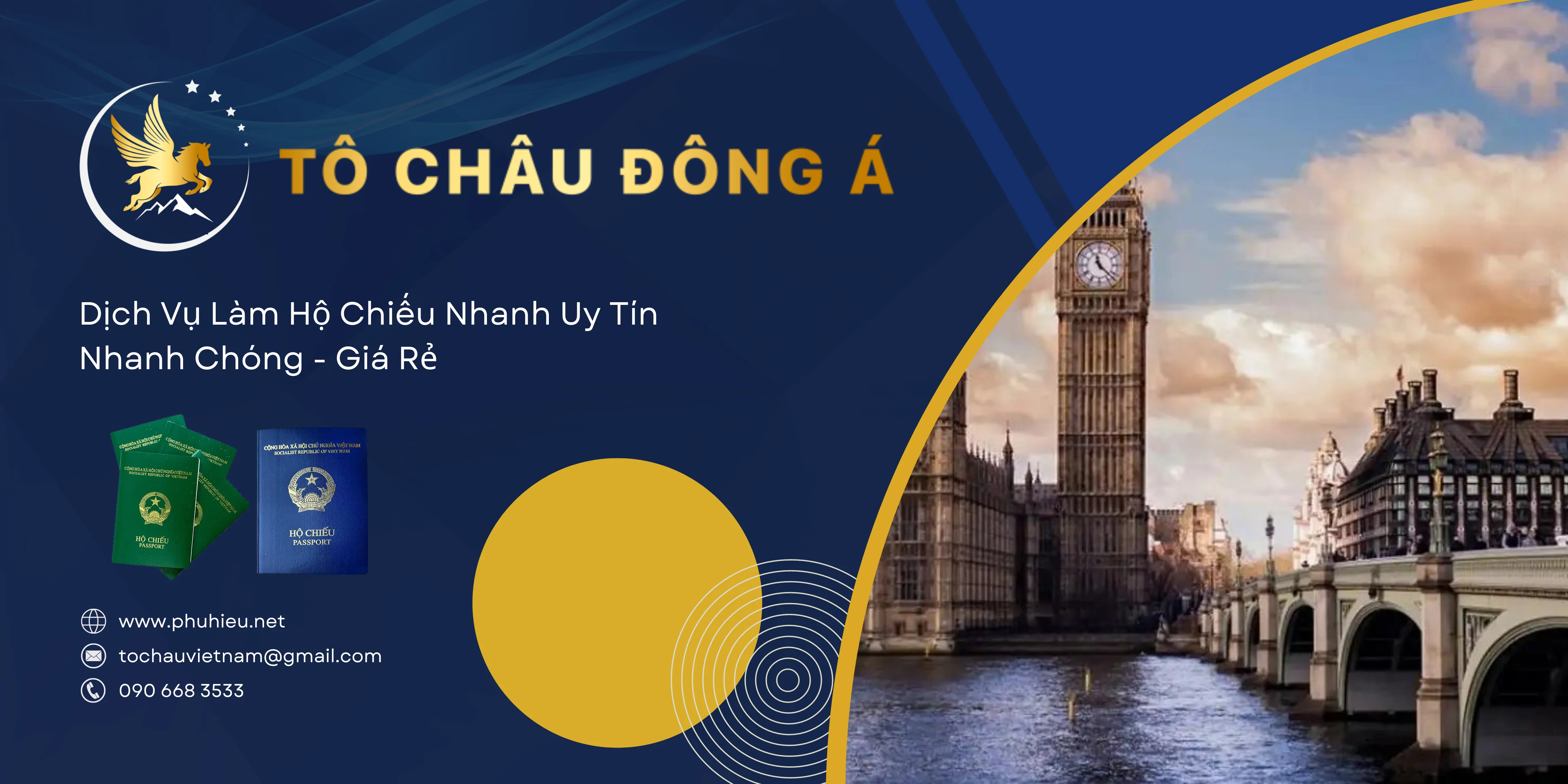 Dịch vụ làm hộ chiếu (passport) cho người ngoại tỉnh