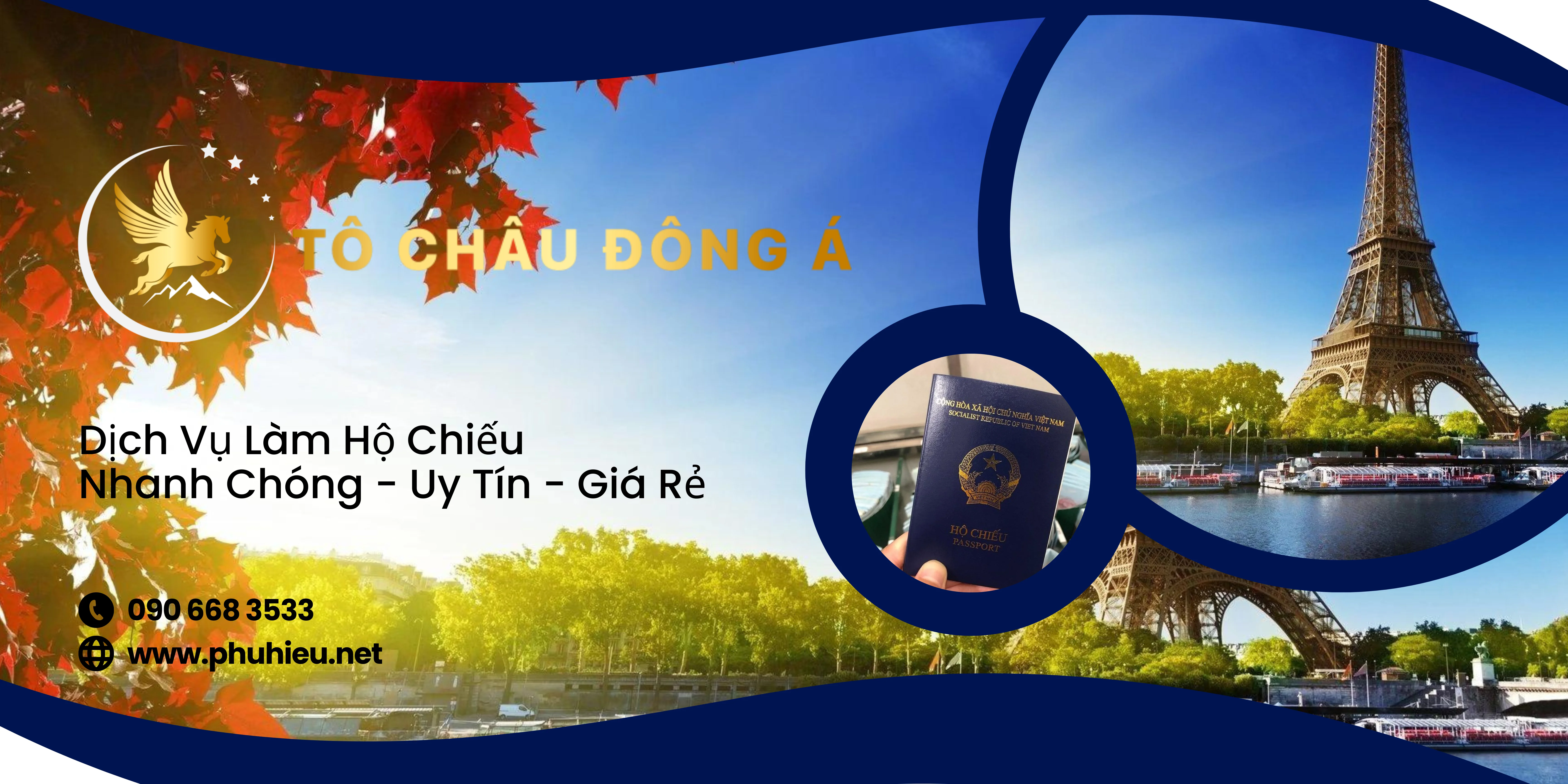 Làm hộ chiếu tại Tô Châu Đông Á đảm bảo uy tín, chất lượng