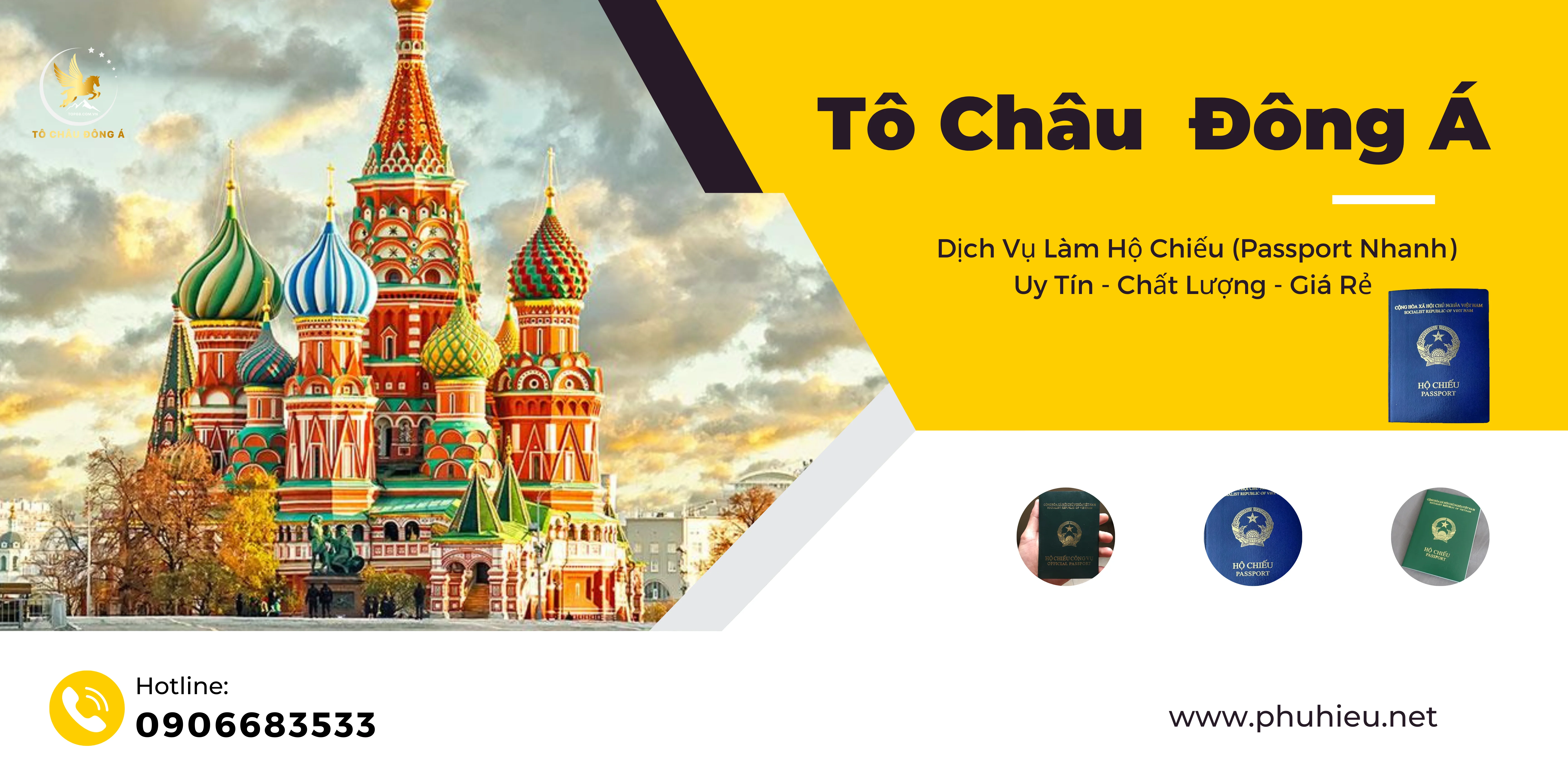 Địa chỉ nộp hộ chiếu