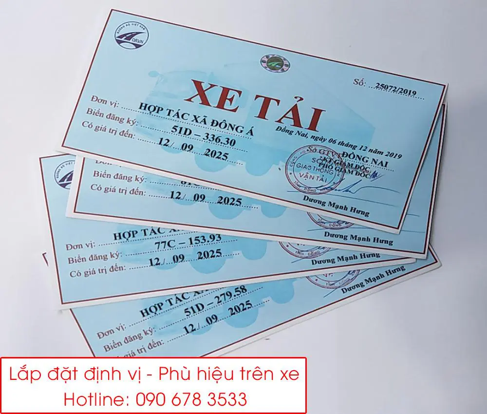 Htx Đông Á chuyên làm phù hiệu xe tải nhanh nhất, hiệu quả nhất tại Yên Bái. Liên hệ 090 678 3533