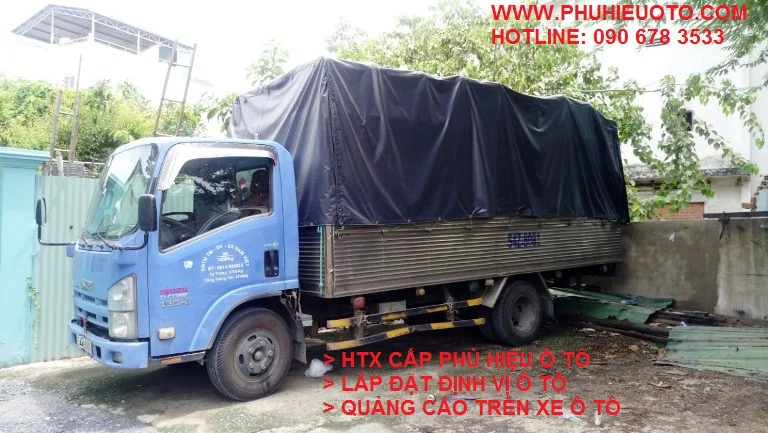 dịch vụ làm phù hiệu xe tải tại tiền giang