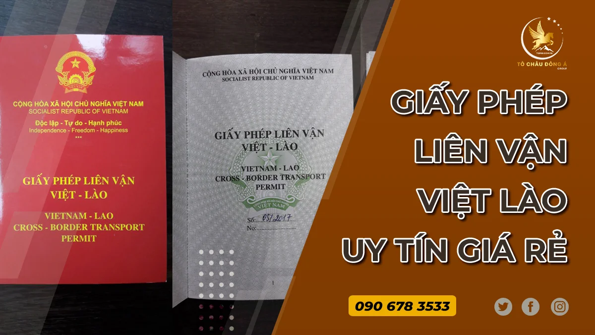 Giấy phép liên vận Việt Lào Nghệ An