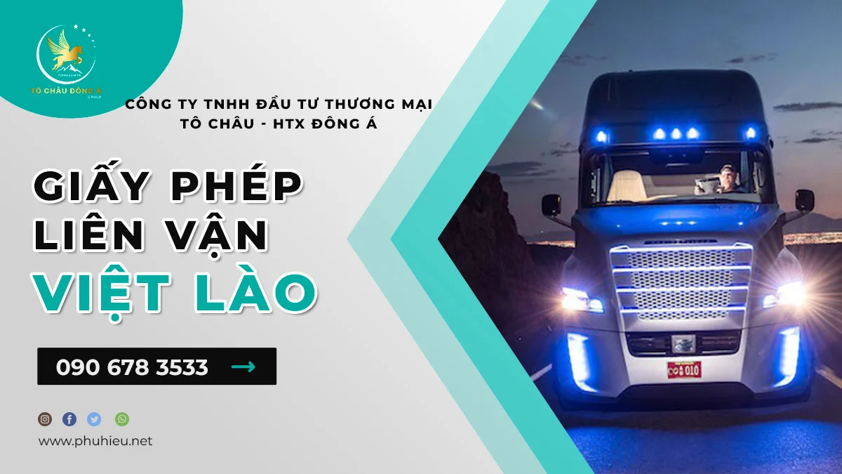 Làm giấy phép liên vận việt Lào tại Bình Định 