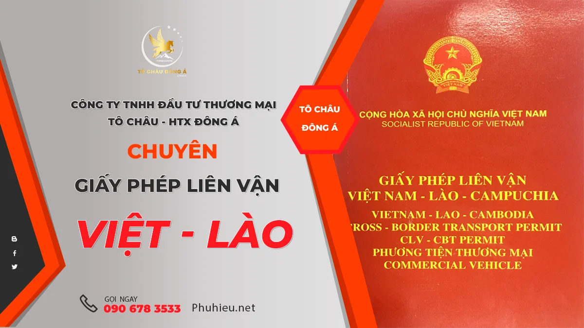 Làm giấy phép liên vận việt Lào tại Bình Định 