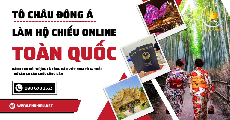Làm hộ chiếu nhanh online nhanh chóng tại Lâm Đồng