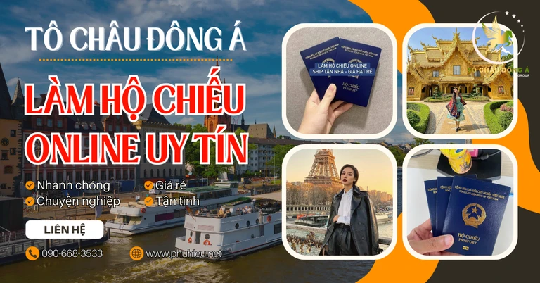 Làm hộ chiếu online nhanh chóng tại Huế