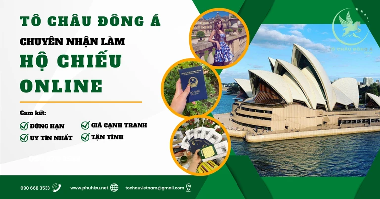 Làm hộ chiếu online nhanh chóng tại Kiên Giang