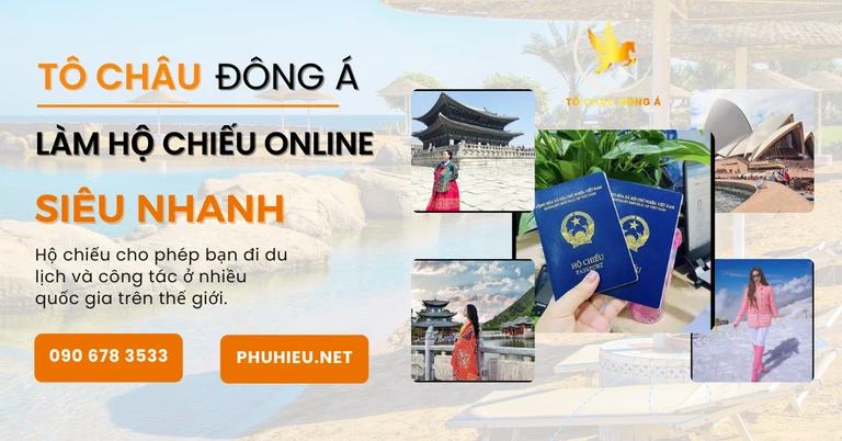 Làm hộ chiếu online nhanh chóng tại Nghệ An