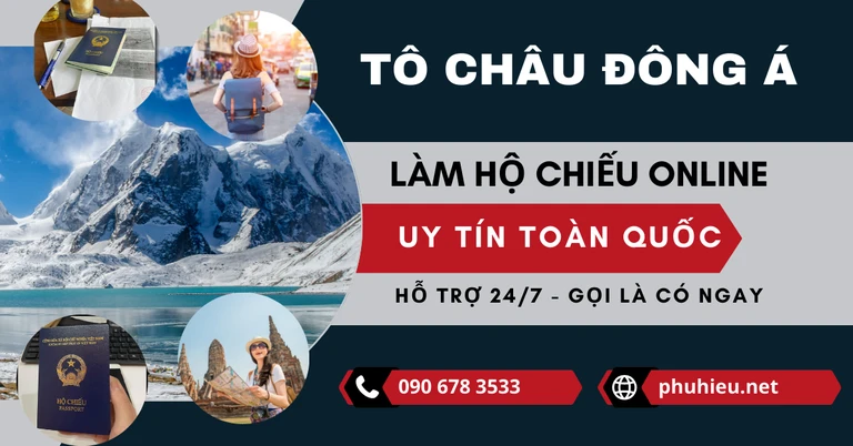 Làm hộ chiếu online nhanh chóng tại Nghệ An