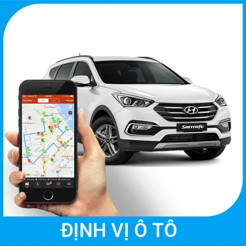Gắn định vị ô tô cho xe ô tô chạy Grab