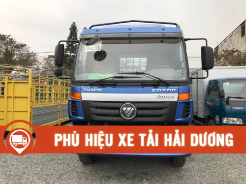 Chúng tôi chuyên làm phù hiệu xe tải  tại Hải Dương chỉ 3 ngày 