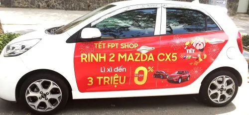 DÁN DECAL QUẢNG CÁO TRÊN XE Ô TÔ Ở ĐÂU UY TÍN| CHẤT LƯỢNG TẠI CẦN THƠ|LONG AN|TIỀN GIANG| BẾN TRE?