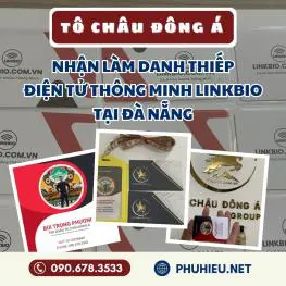 Danh thiếp điện tử thông minh Linkbio tại Đà Nẵng