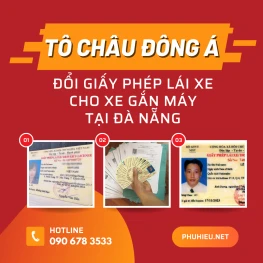 Dịch vụ đổi giấy phép lái xe máy tại Đà Nẵng