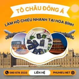 Dịch vụ làm hộ chiếu nhanh tại Hòa Bình