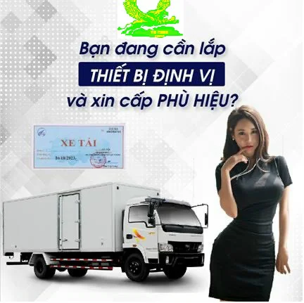 Dịch vụ làm phù hiệu xe công ten nơ (container), xe đầu kéo, xe tải,.. Uy tín Nhất 2019