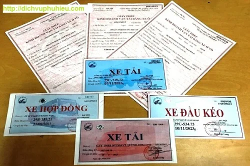 Dịch vụ làm phù hiệu xe tại Vũng Tàu nhanh nhất 