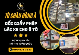 Đổi bằng lái xe ô tô toàn quốc giá rẻ chỉ 399k