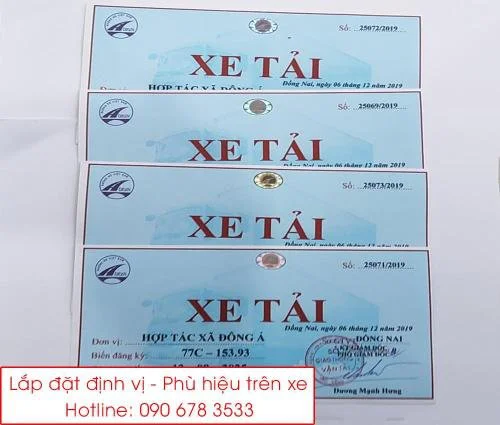 Phù hiệu xe tải tại Cần Thơ nhanh chóng chỉ 02 ngày